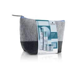 Schwarzkopf Professional Hyaluronic Moisture Kick Xmas Bag (Shampoo 250ml + Spray Conditioner 200ml + Treatment 200ml)